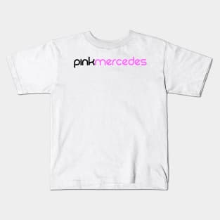 Pink Mercedes Kids T-Shirt